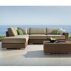 Golf Modular Wicker Sectional Sofa 2