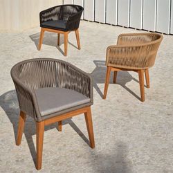 Khai Teak and Rope Chair