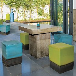 Table and Stools