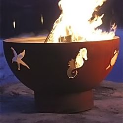 Sea Creatures Fire Pit