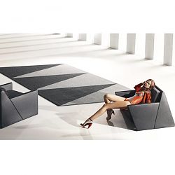 Overlapping Outdoor Rugs Vondom, Overlap, rug, area, outdoor, patio - HomeInfatuation.com