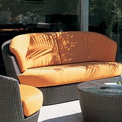 Rausch Outdoor Wicker Eden Roc Loveseat