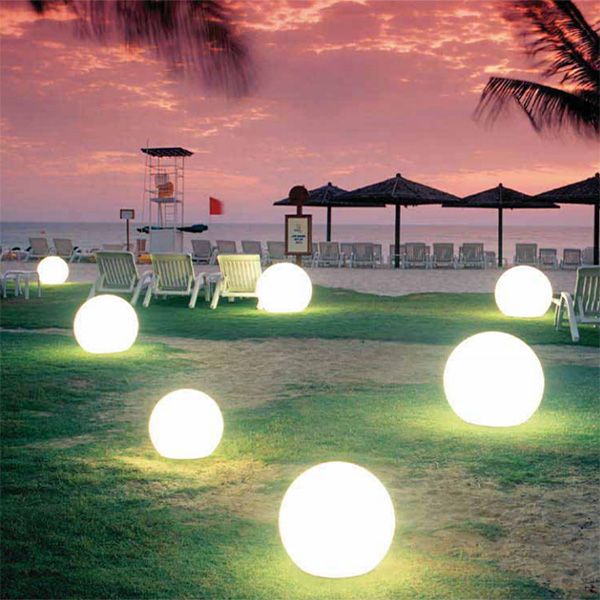 Lighted globes deals for outside