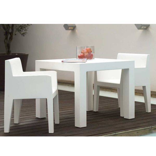 Vondom Outdoor Dining Table, chair, Patio, Polypropylene HomeInfatuation