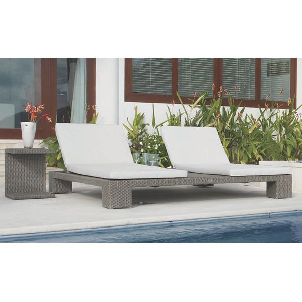 Skyline Design, double wide, Outdoor, lounge, Chaise - HomeInfatuation.com.